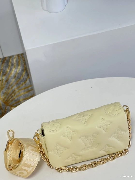 LOUIS BUBBLEGRAM STRAP VUITTON WALLET ON 0820